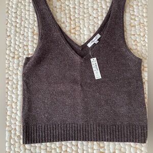 Madewell sweater tank with tag